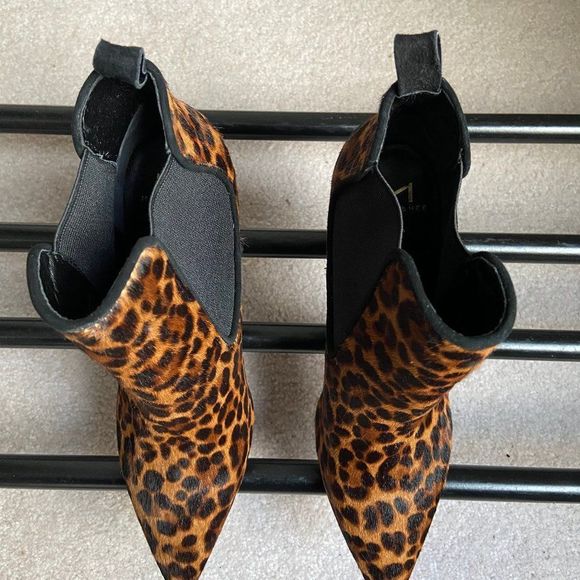 MARC FISHER Women Calf Hair Boots - NEW NWOB - Picture 2 of 8